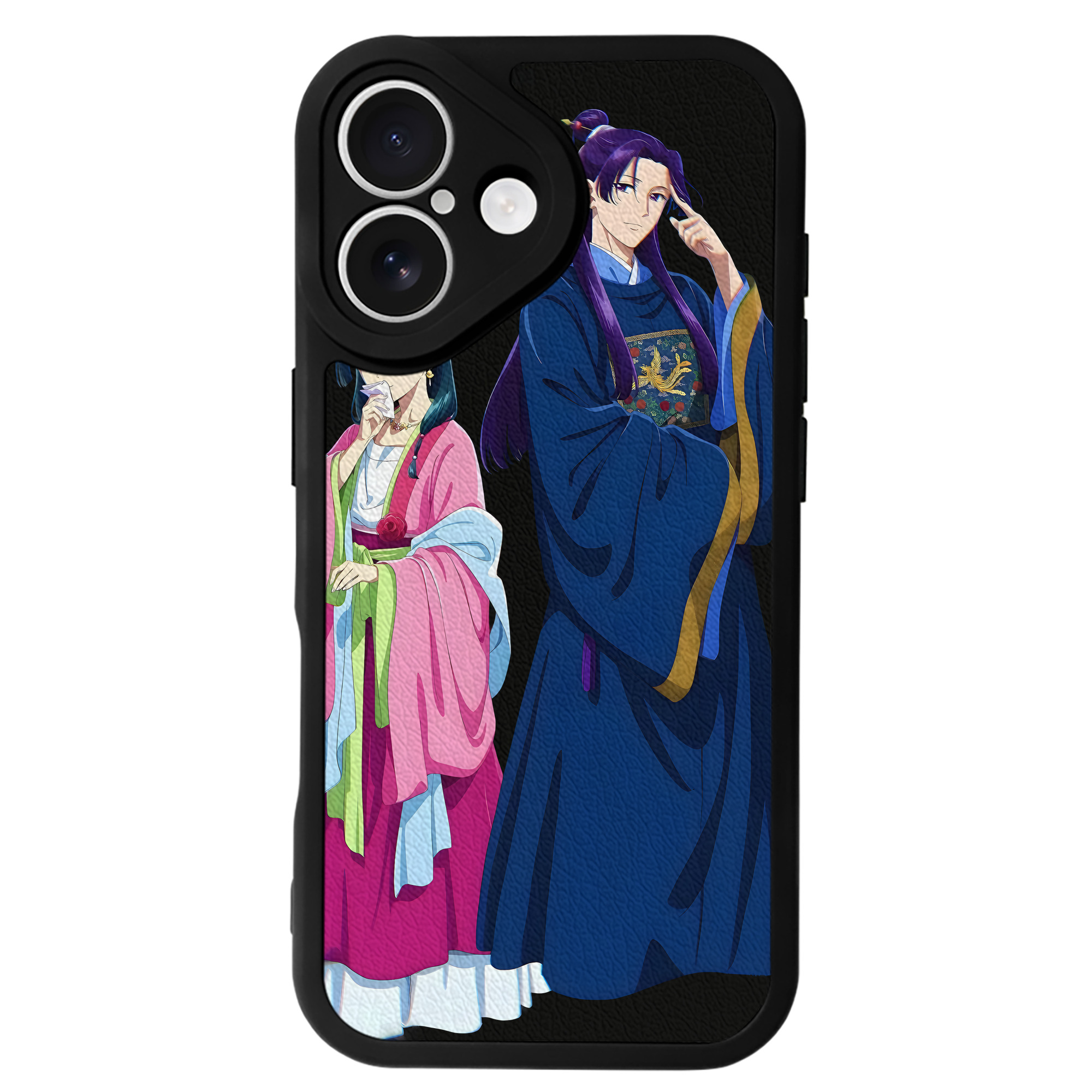 （画像用） 薬屋のひとりごと The Apothecary Diaries 【iPhone 16シリーズ対応】シリコンスマホケース（レザー調） 材質：シリコン